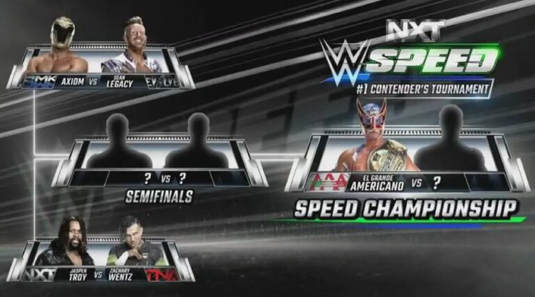 Zachary Wentz, Sean Legacy, Axiom & Jasper Troy To Compete In Tournament For WWE Men’s Speed Title Shot