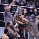 WWE Roster Gives AJ Styles A Send Off In Japan