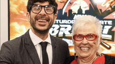 Charlie Thesz, Wife Of Lou Thesz, Attends AEW WrestleDream