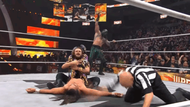 Kenny Omega Saves Jurassic Express After $500K Match Win Over Young Bucks At AEW WrestleDream