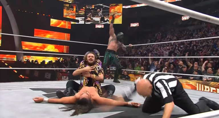 Kenny Omega Saves Jurassic Express After $500K Match Win Over Young Bucks At AEW WrestleDream