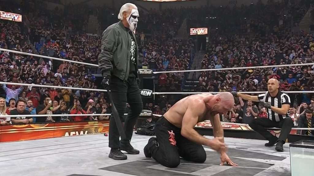 sting aew wrestledream