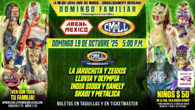 CMLL Domingo Familiar Results (10/19/2025): Women's Tag Tourney Headlines, Neón vs. Ángel de Oro, More