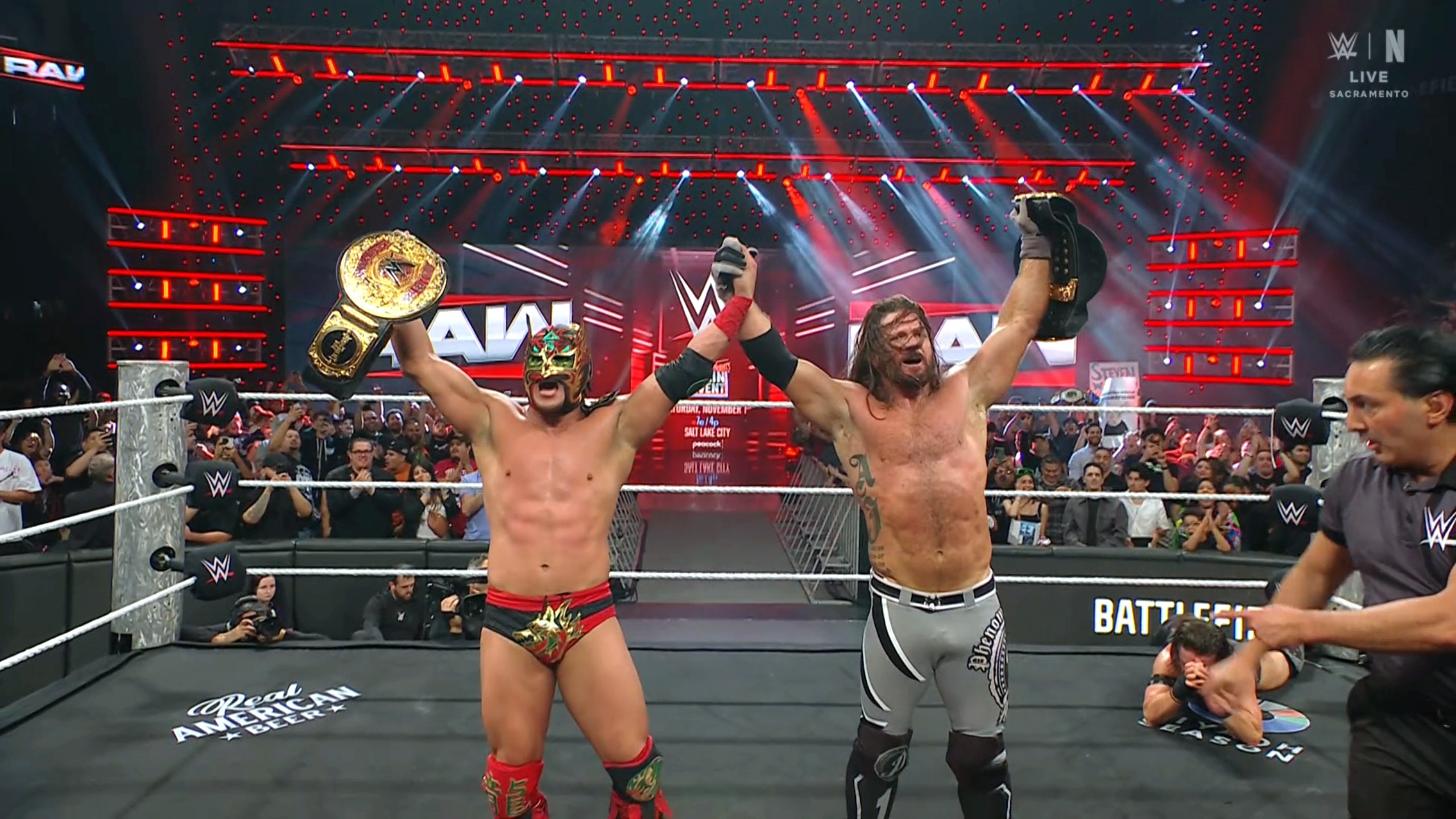 Dragon Lee AJ Styles