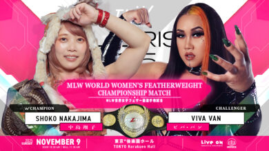 Viva Van Challenging Shoko Nakajima For MLW Women’s World Featherweight Title At 11/9 TJPW Show