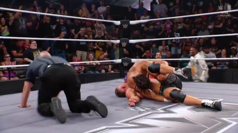 Leon Slater Def. Stacks To Retain TNA X Division Championship On WWE NXT