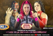 CMLL Martes de Arena Mexico Results (10/21/2025): Zeuxis vs. La Catalina vs. Persephone, More Set