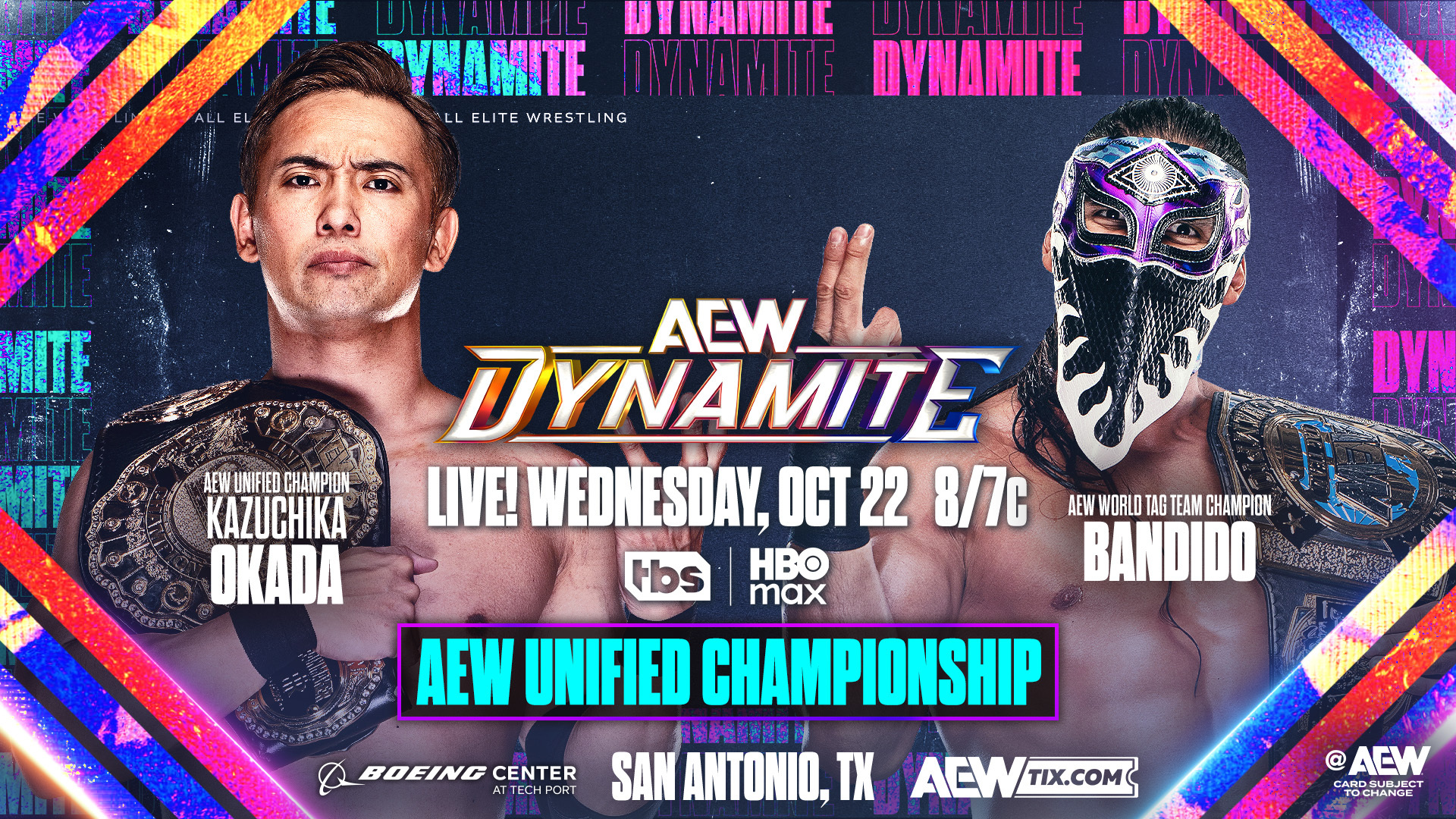 AEW Dynamite Results (10/22/2025): Kazuchika Okada vs. Bandido, Women's Title Bracket Reveal, Mercedes Mone, More