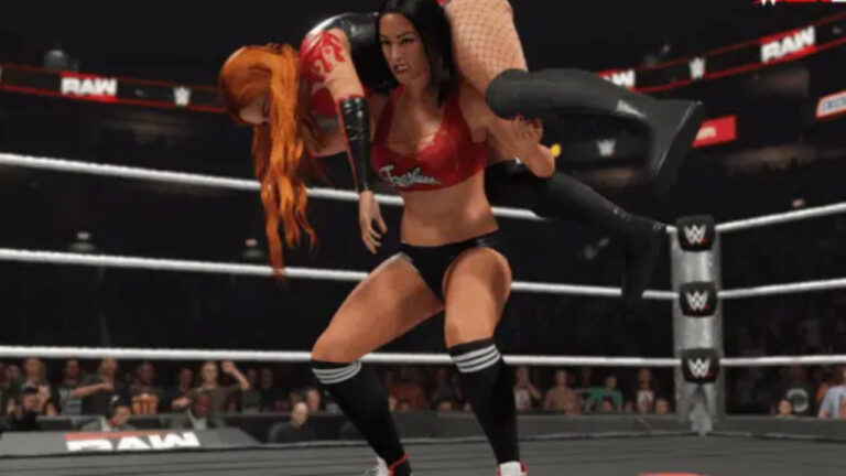 Nikki Bella Gets Scanned For WWE 2K Video Game