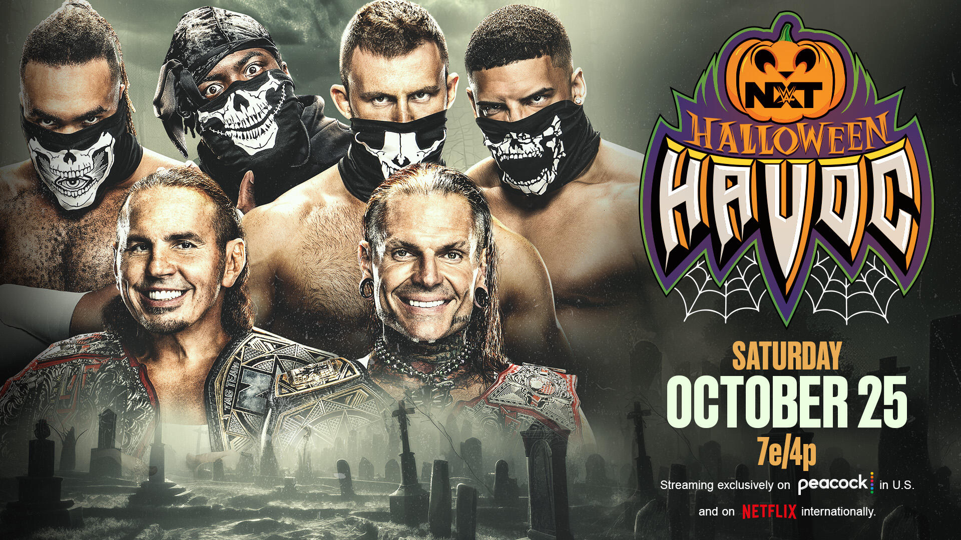 matt hardy jeff hardy darkstate nxt halloween havoc