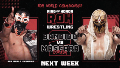 Bandido To Defend ROH World Title Against Mascara Dorada On 10/30 ROH TV