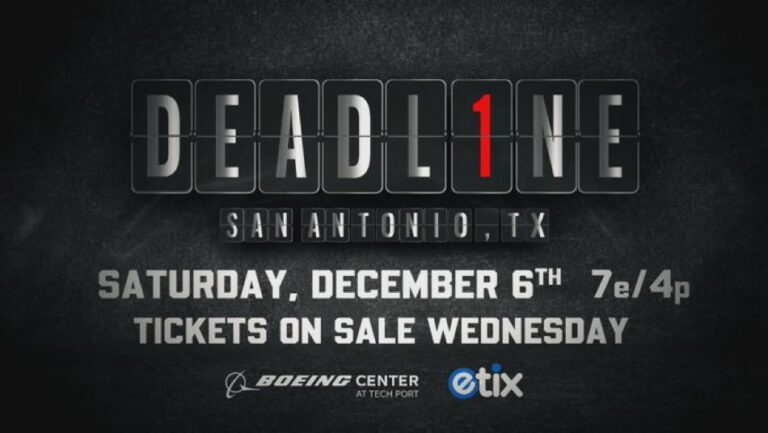 NXT Deadline Set For December 6th In San Antonio, Texas; Men’s & Women’s Iron Survivor Challenge Matches Confirmed