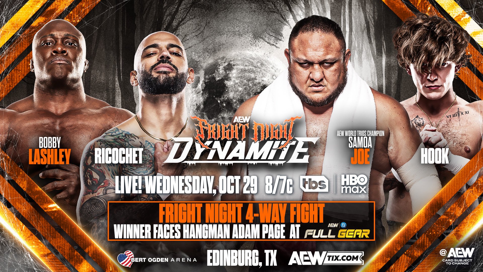 AEW Fright Night Dynamite Results (10/29): Jon Moxley, Samoa Joe, Young Bucks Compete