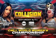 mercedes mone olympia aew collision