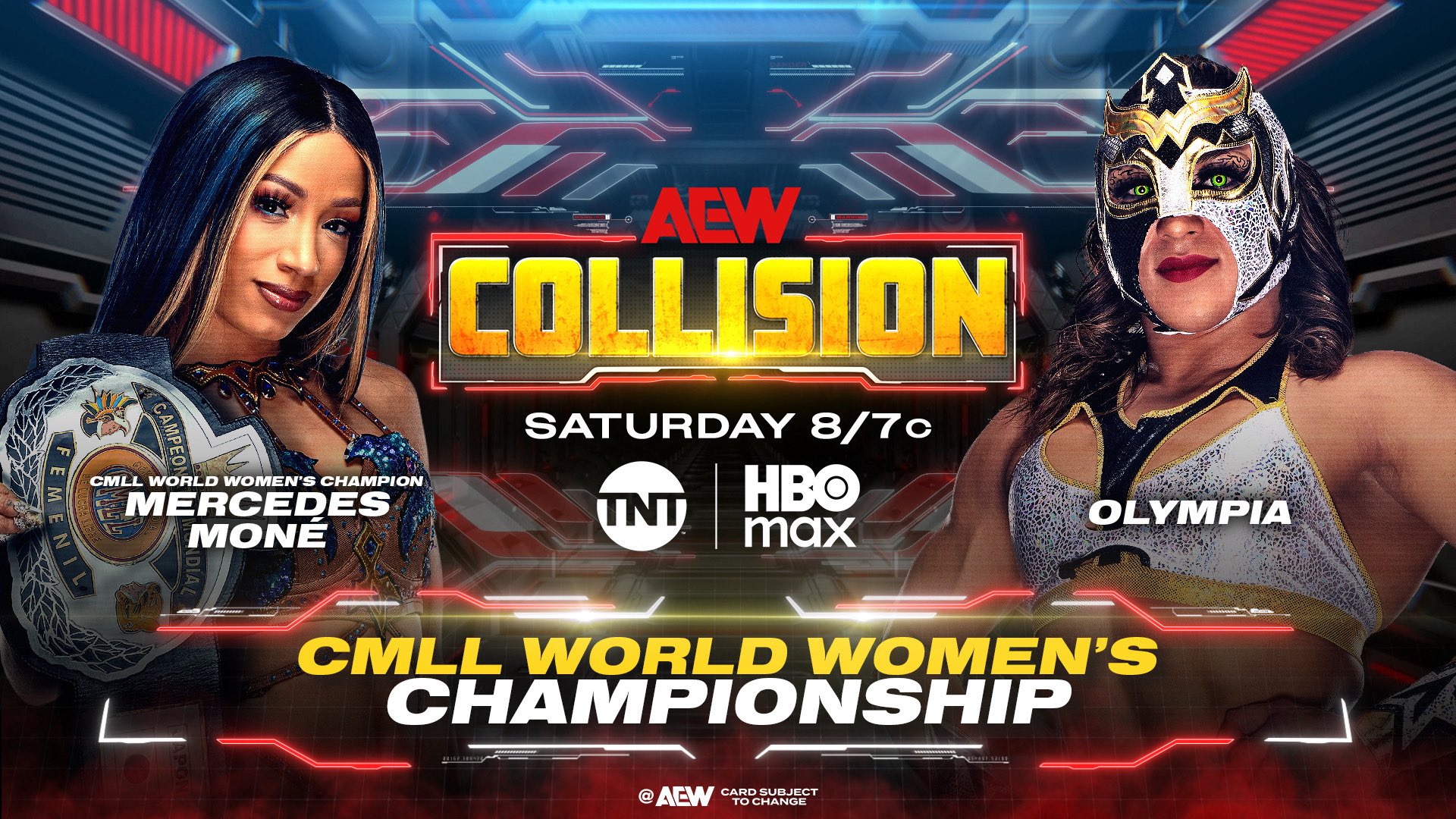 mercedes mone olympia aew collision