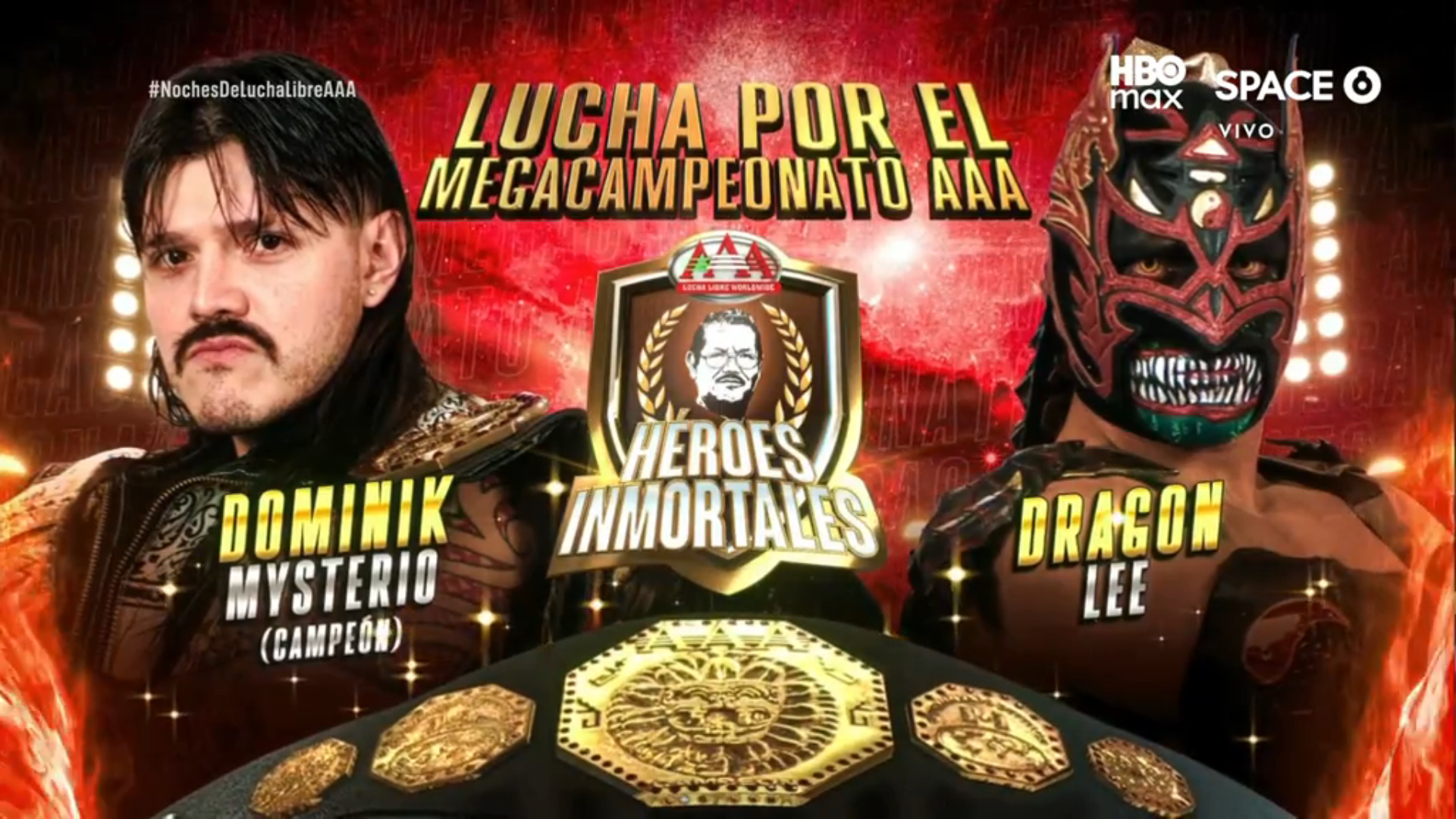 AAA Heroes Inmortales Stream & Results (10/25/2025): Dominik Mysterio vs. Dragon Lee Headline, More