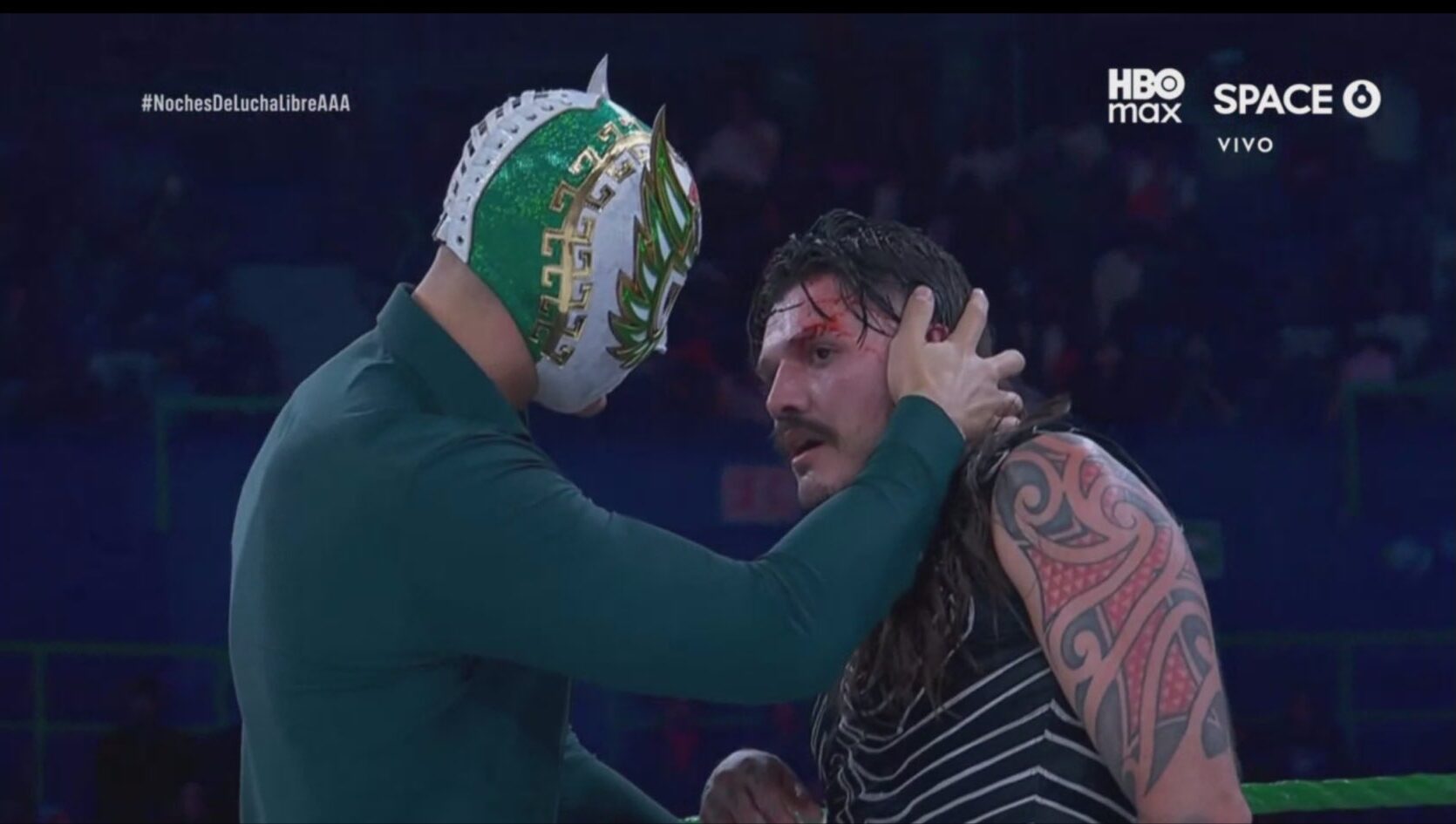 Dominik Mysterio & El Grande Americano vs. Dragon Lee & El Hijo del ...