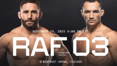 real american freestyle michael chandler Chad Mendes