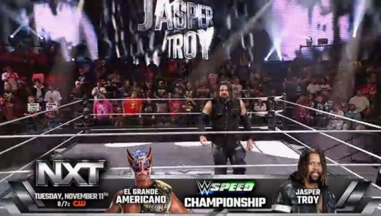 Jasper Troy Challenging El Grande Americano For WWE Men’s Speed Championship On 11/11 NXT