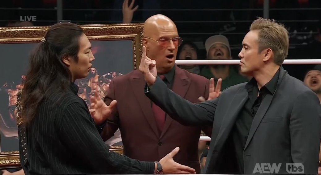 Kazuchika Okada Konosuke Takeshita