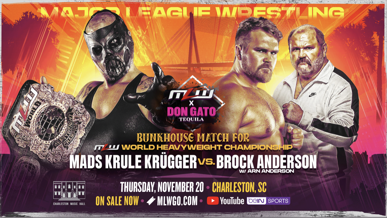 Mads Krule Krugger To Defend MLW World Title Against Brock Anderson At MLW x Don Gato