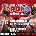 The Swirl vs. Máscara Dorada & Komander Joins 10/30 ROH On HonorClub Lineup