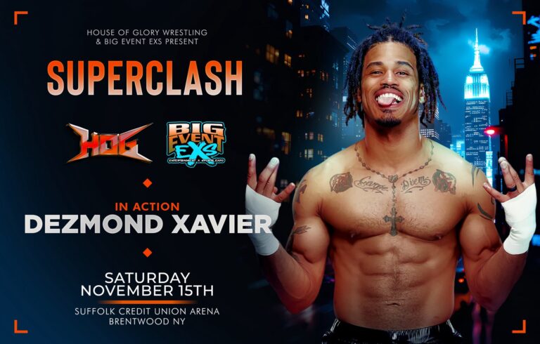 Dezmond Xavier Announced For House Of Glory ‘SuperClash’