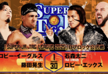 njpw super junior tag league 11/1