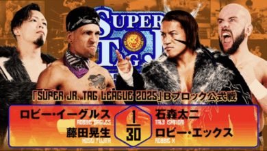 njpw super junior tag league 11/1