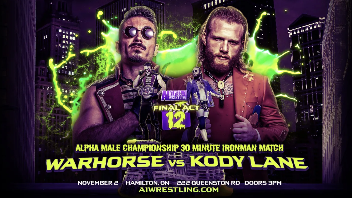 Alpha-1 Final Act 12 Results (11/2): Kody Lane Wins Alpha-1 Title