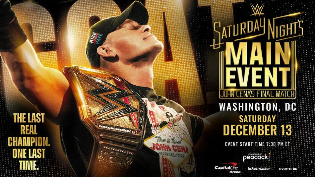 John Cena’s Final Match: WWE Saturday Night’s Main Event