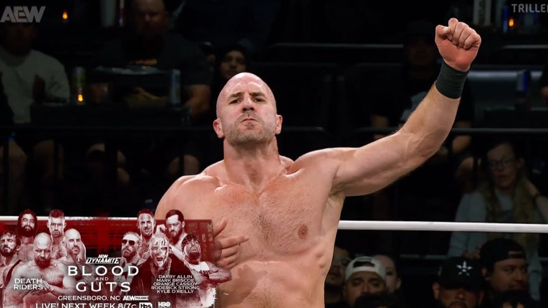 Claudio Castagnoli Defeats Orange Cassidy, Darby Allin Takes Down Daniel Garcia In Men’s Blood & Guts Advantage Battles On AEW Dynamite