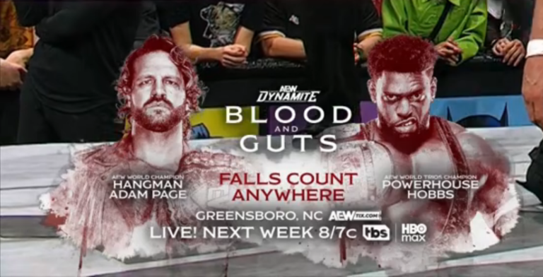 Adam Page To Face Powerhouse Hobbs In Falls Count Anywhere Match At AEW Dynamite Blood & Guts