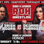 Trish Adora vs. Deonna Purrazzo In ROH Women’s Pure Title Tourney Added To 11/6 ROH On HonorClub Lineup