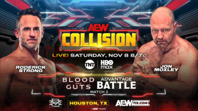 aew collision 11/8