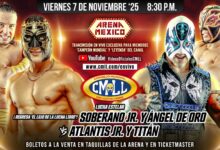 CMLL Viernes Espectacular Results (11/7/2025): Soberano Jr. & Angel de Oro vs. Atlantis Jr. & Titan, More