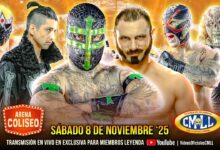 CMLL Sábado De Coliseo Results (11/8/2025): United Empire, Máscara Dorada, More