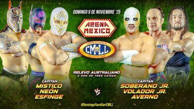 CMLL Domingo Familiar Results (11/9/2025): Soberano Jr., Sky Team, United Empire, More