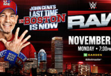 WWE Raw On Netflix Results (11/10/2025): John Cena Appears, Last Time is Now Tournament Begins, More