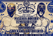 CMLL Lunes Clásico Results (11/9/2025): Máscara Dorada & United Empire vs. Volador Jr., Soberano Jr. & Difunto, More