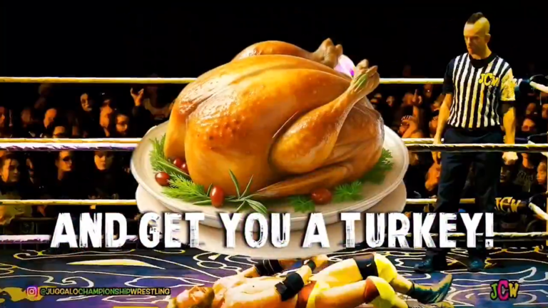 Insane Clown Posse/Juggalo Championship Wrestling Giving Away Free Turkeys On 11/22