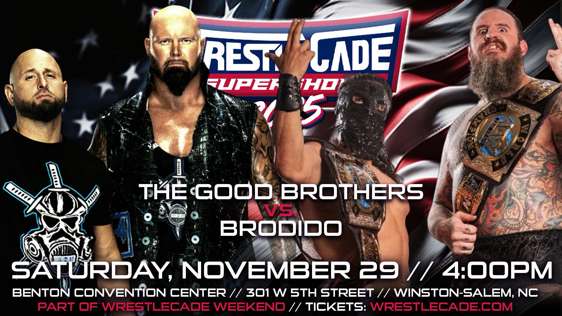 brodido good brothers wrestlecade