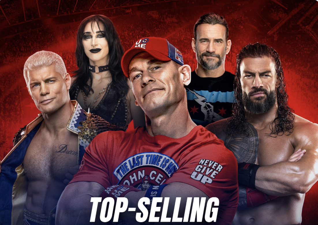 wwe shop top selling 2025