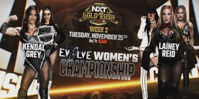 Kendal Grey Defending EVOLVE Women’s Championship Against Lainey Reid On Week Two Of NXT Gold Rush