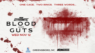 AEW Dynamite Blood & Guts Results (11/12/2025): Two Blood & Guts Matches, More Set