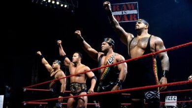d'lo brown, the rock, ron simmons, godfather, nation of domination