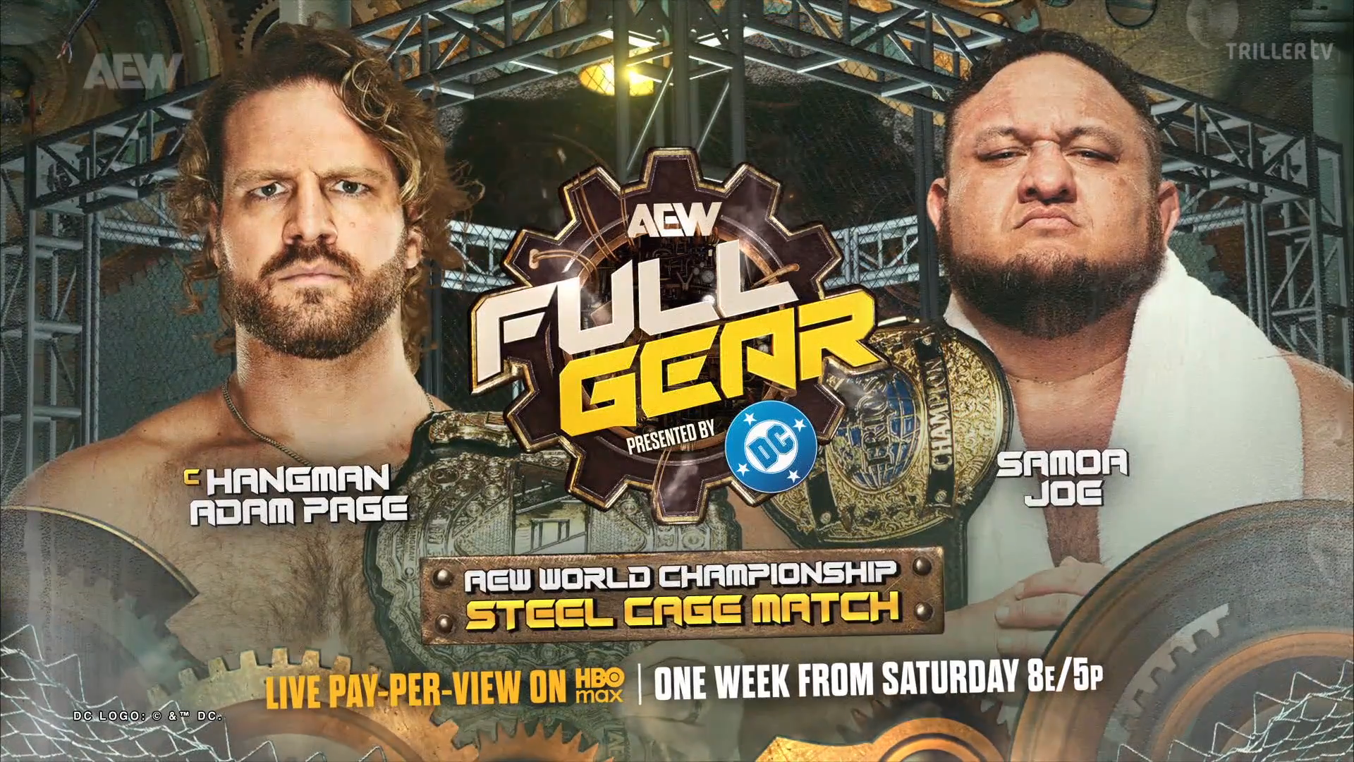 samoa joe hangman page aew full gear