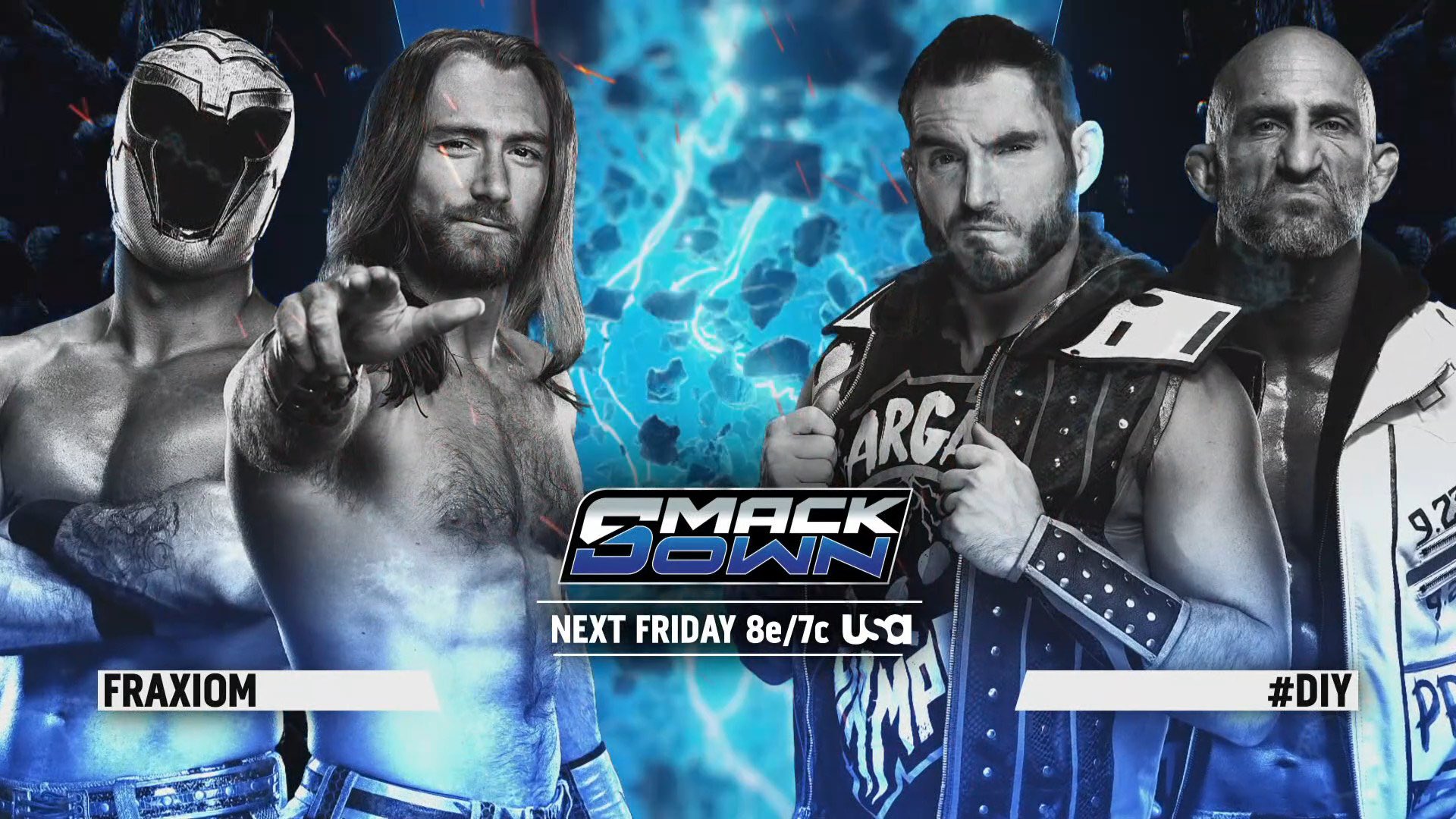 wwe smackdown diy fraxiom