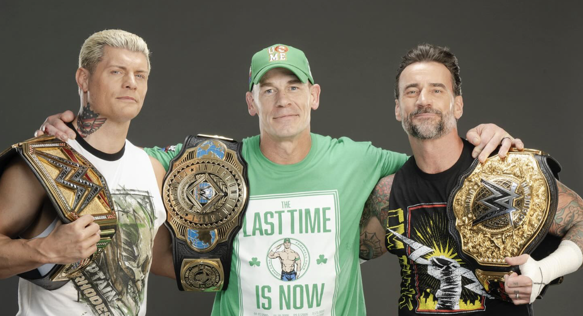 cm punk John cena cody rhodes