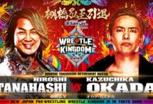 hiroshi tanahashi kazuchika okada njpw wrestle kingdom 20